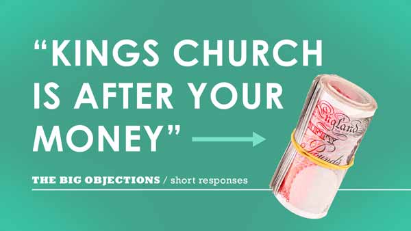 King's Church is after your money