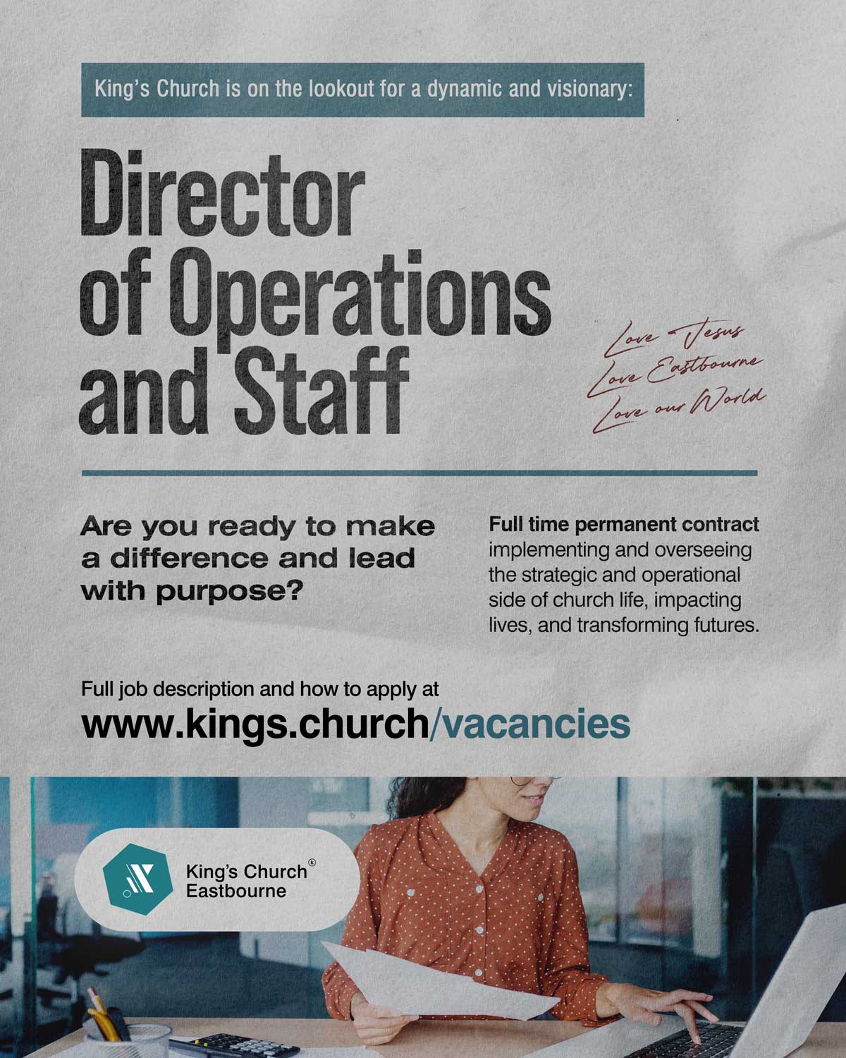 Director of Operations and Staff