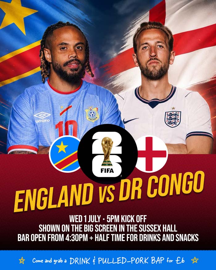 England vs DR Congo
